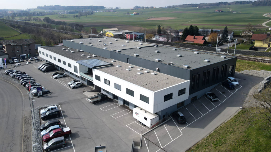 Bâtiment de JNJ automation vu du ciel