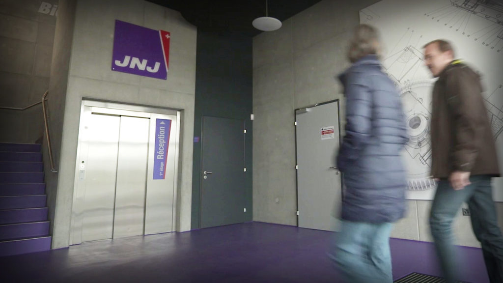 Entrée des locaux de JNJ automation
